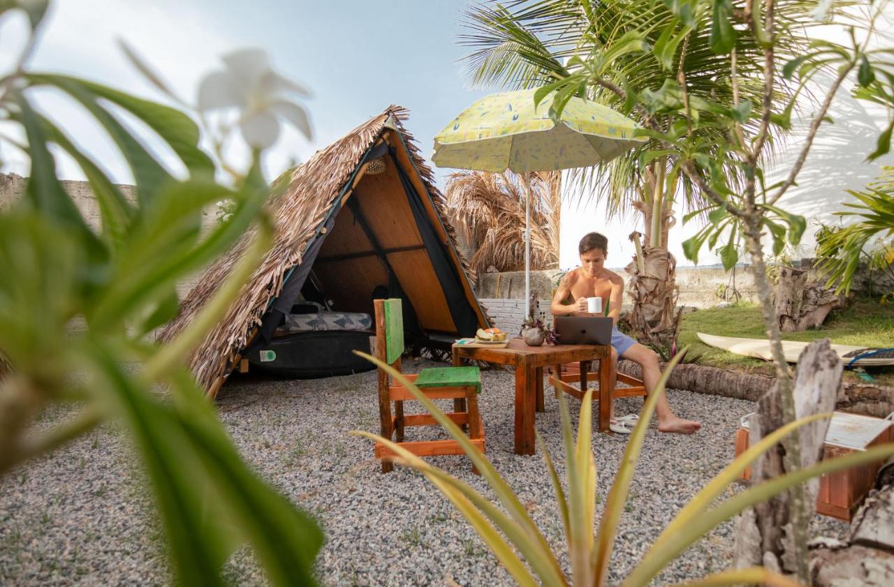 Back To The Beach Hostel - Pipa Praia de Pipa Екстер'єр фото