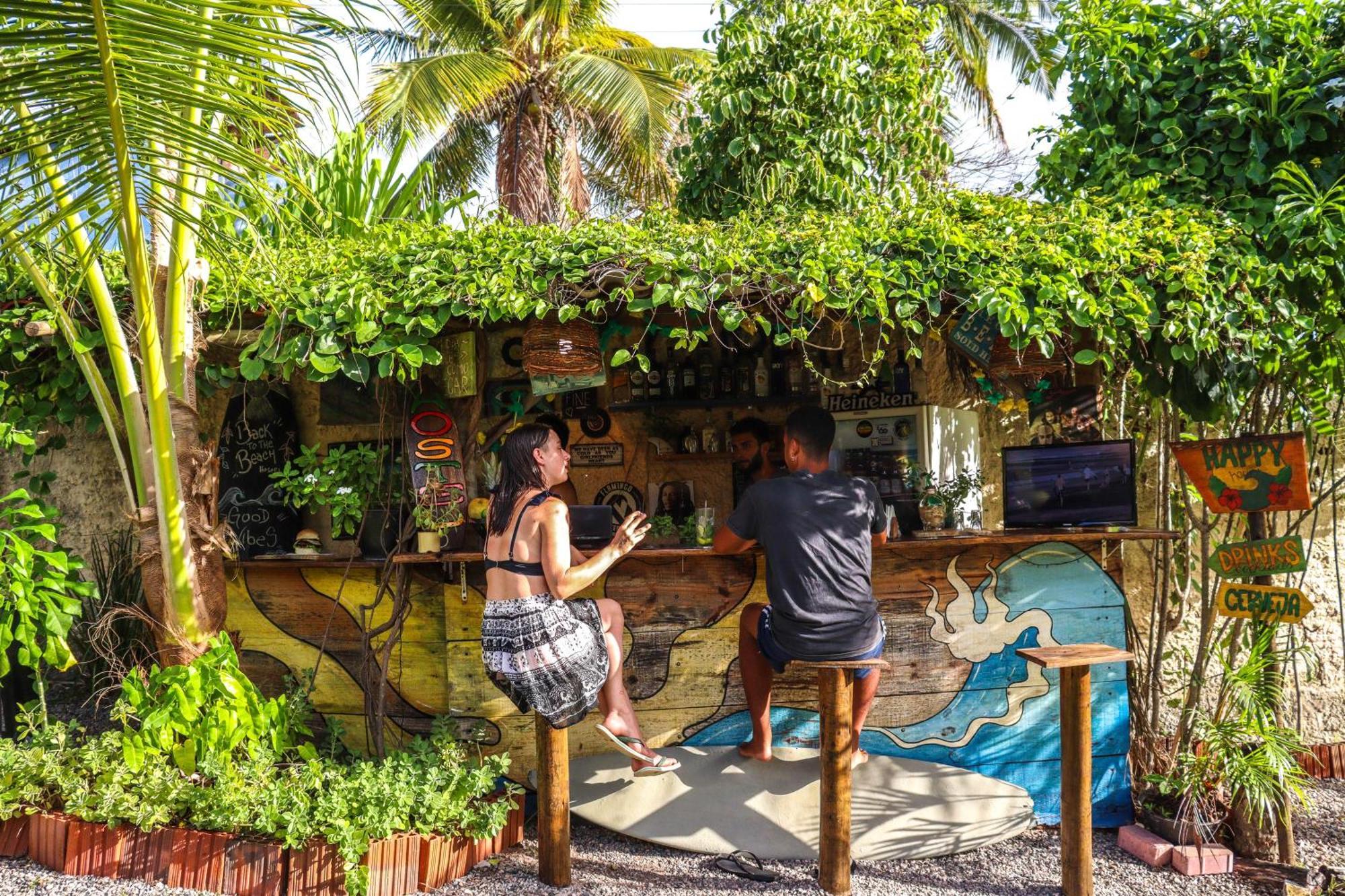 Back To The Beach Hostel - Pipa Praia de Pipa Екстер'єр фото