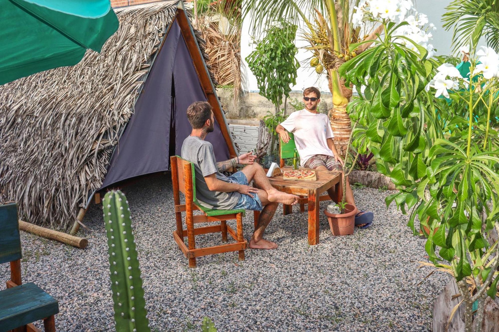 Back To The Beach Hostel - Pipa Praia de Pipa Екстер'єр фото